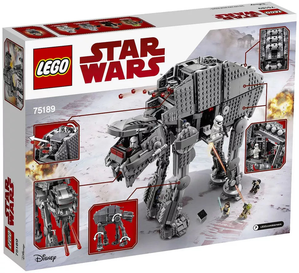 LEGO Star Wars 75189 : First Order Heavy Assault Walker Play Again