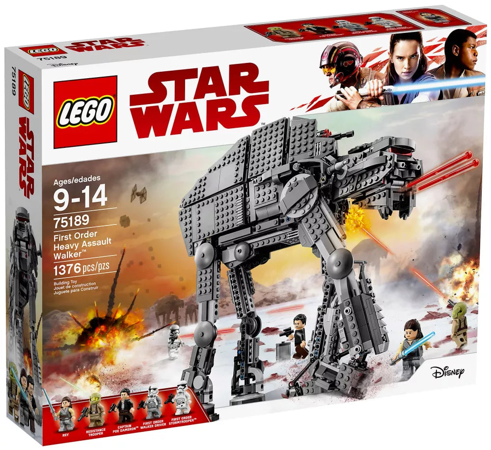 LEGO Star Wars 75189 : First Order Heavy Assault Walker Play Again
