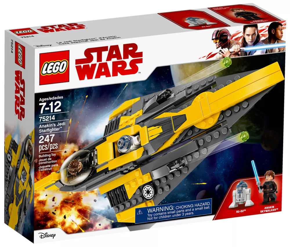 LEGO Star Wars 75214 : Anakin's Jedi Starfighter Play Again