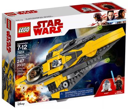 LEGO Star Wars 75214 : Anakin's Jedi Starfighter Play Again