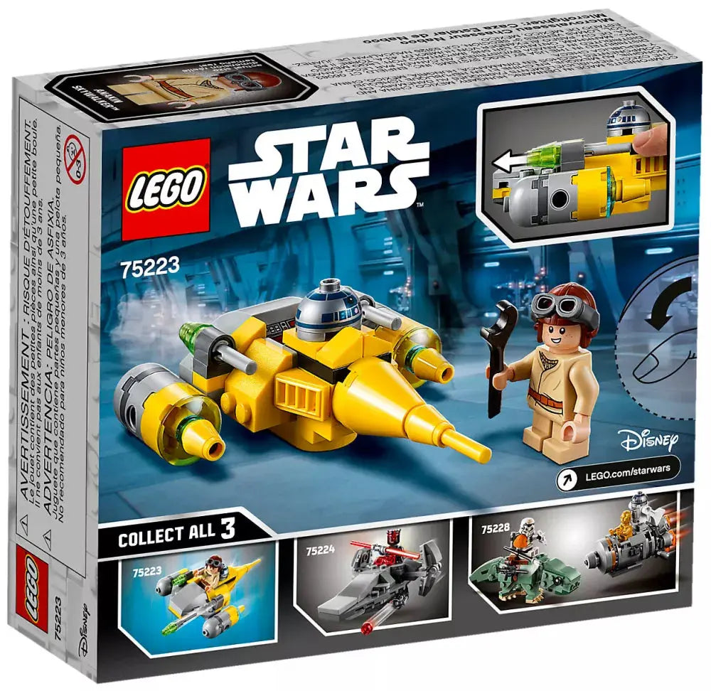 LEGO Star Wars 75223 : Microvaisseau Naboo Starfighter Play Again