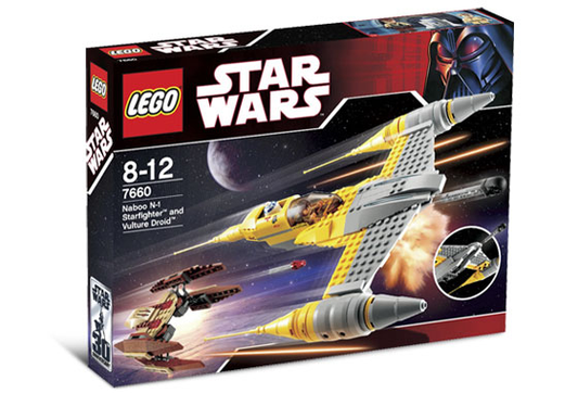 LEGO Star Wars 7660 : Naboo N-1 Starfighter et Vulture Droid Play Again