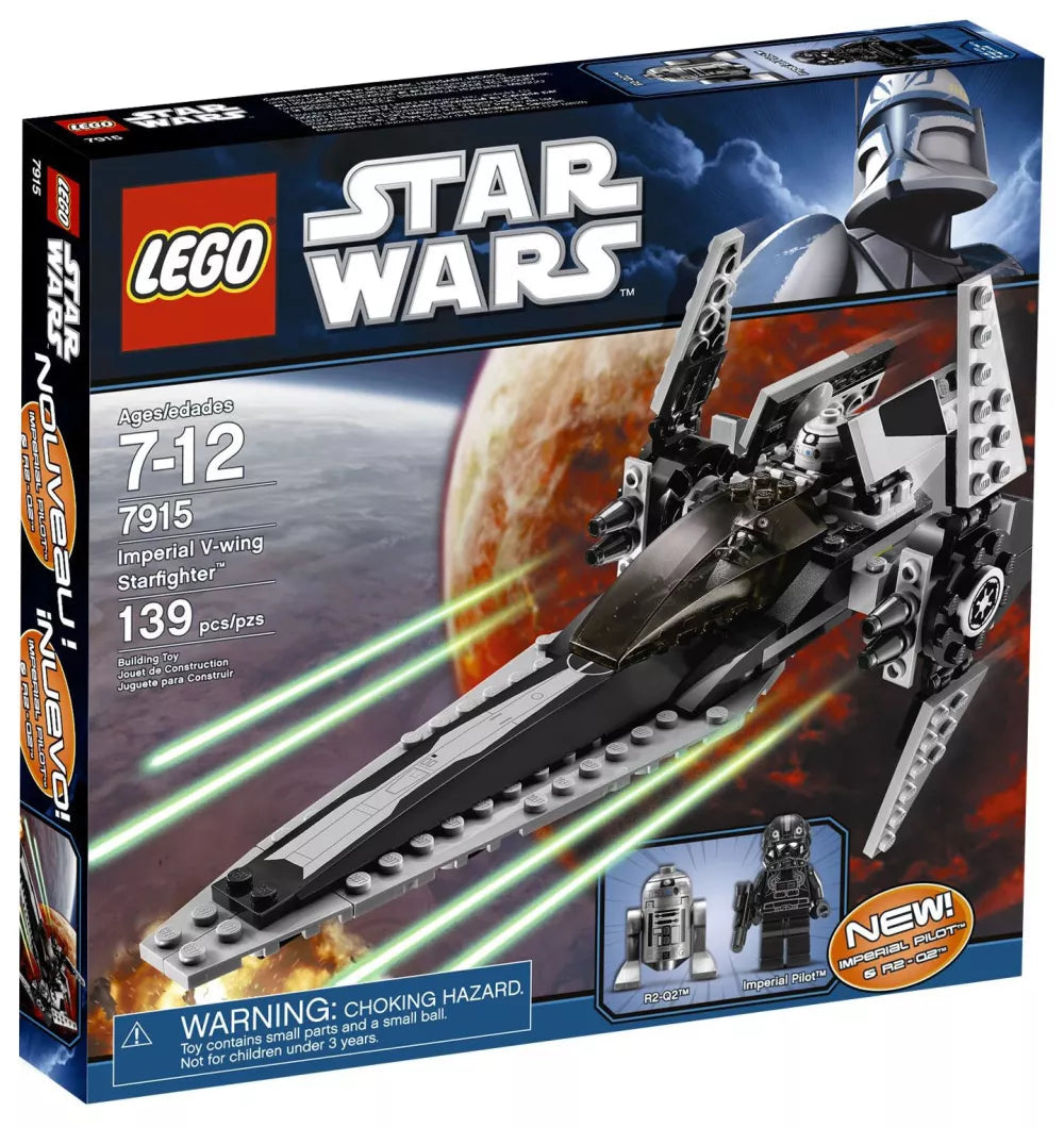 LEGO Star Wars 7915 : Imperial V-wing Starfighter Play Again