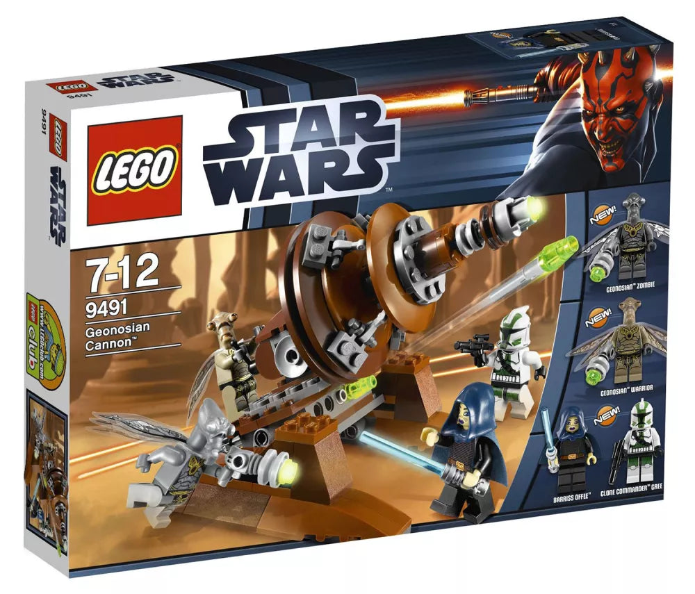 LEGO Star Wars 9491 : Le canon Géonosien Play Again