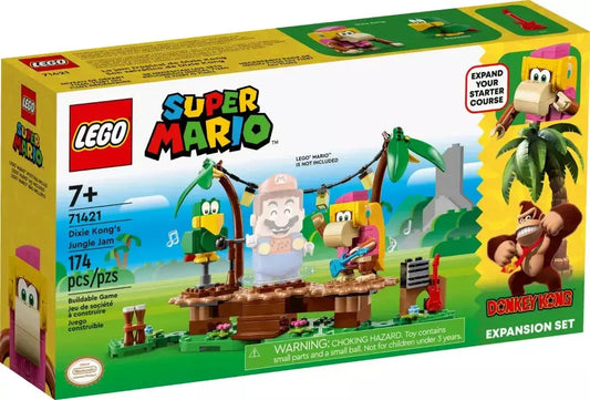 LEGO Super Mario 71421 : Ensemble d'extension Concert de Dixie Kong dans la jungle Play Again