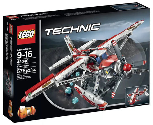 LEGO Technic 42040 : L'avion des pompiers Play Again