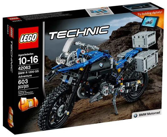 LEGO Technic 42063 : BMW R 1200 GS Adventure Play Again