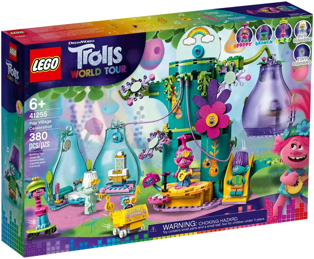 LEGO Trolls World Tour 41255 : La fête au village pop