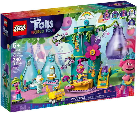 LEGO Trolls World Tour 41255 : La fête au village pop Play Again