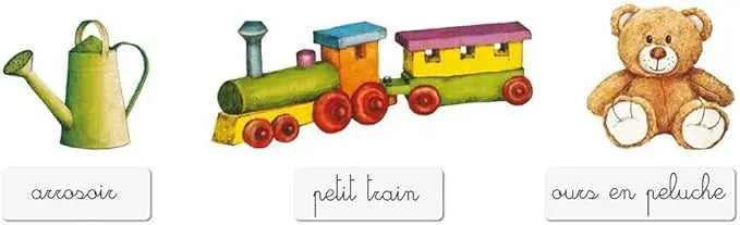 Les Nomenclatures - Clementoni Montessori Play Again
