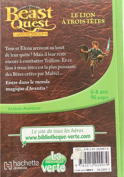 Beast Quest : Le Lion à Trois Têtes