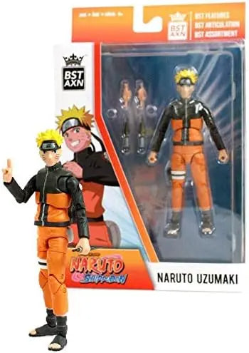 Naruto Shippuden : Naruto Uzumaki Figurine articulée BST AXN Play Again