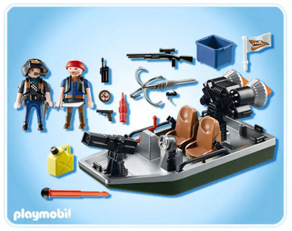 PLAYMOBIL 4845 : Bateau à canon et voleurs Play Again