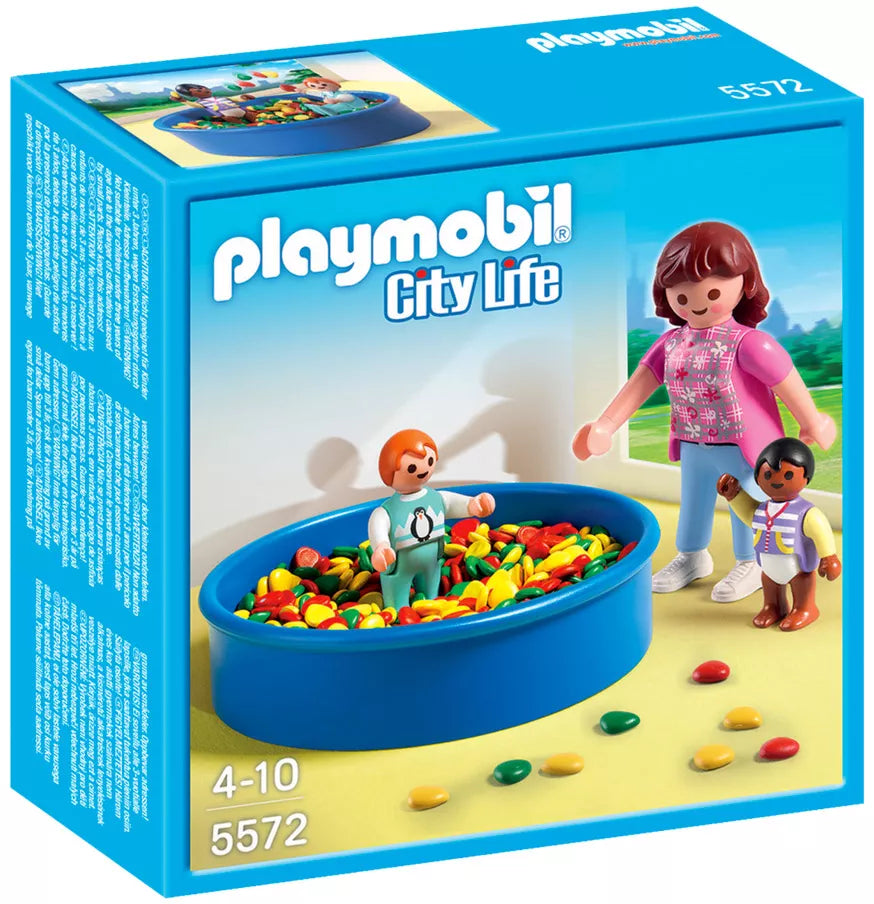 PLAYMOBIL City Life 5572 : Piscine à balles pour bébés