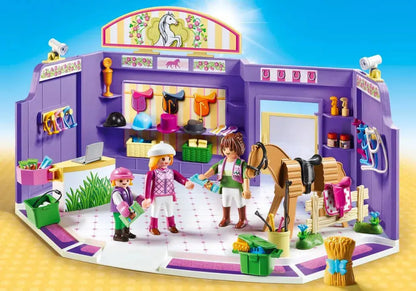 PLAYMOBIL City Life 9401 : Boutique d'équitation Play Again