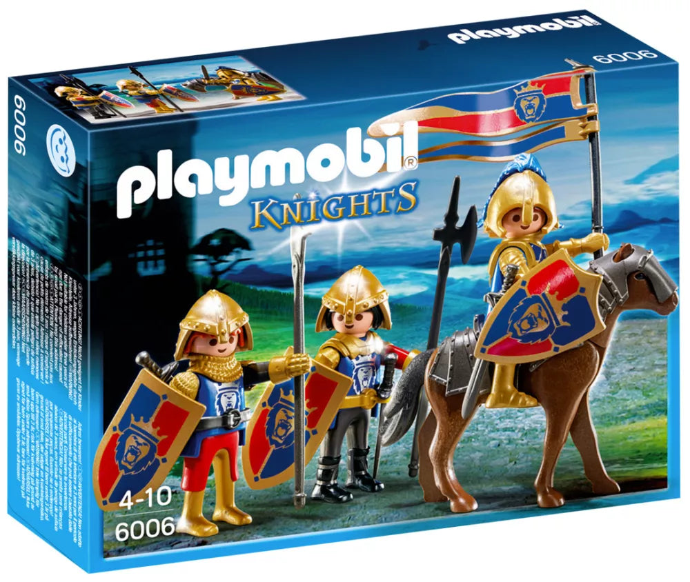 PLAYMOBIL Knights 6006 : Chevaliers du Lion Impérial Play Again