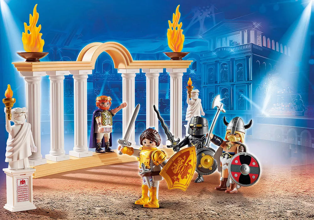 PLAYMOBIL Le Film 70076 : Empereur Maximus et Colisée