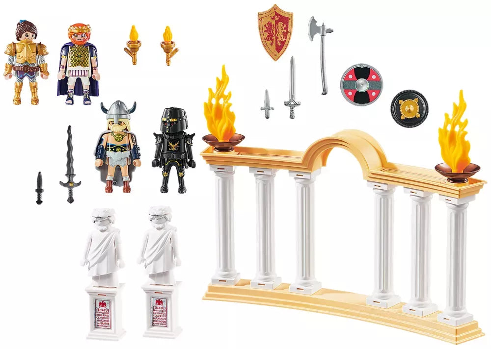 PLAYMOBIL Le Film 70076 : Empereur Maximus et Colisée