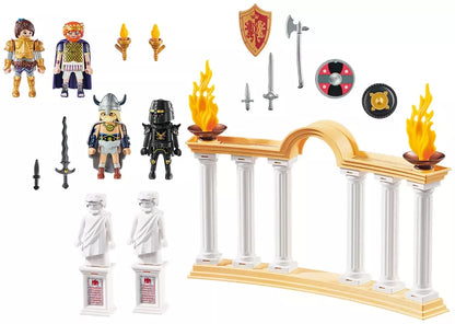PLAYMOBIL Le Film 70076 : Empereur Maximus et Colisée