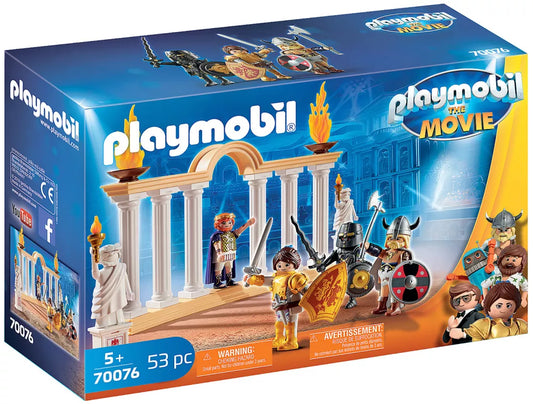 PLAYMOBIL Le Film 70076 : Empereur Maximus et Colisée