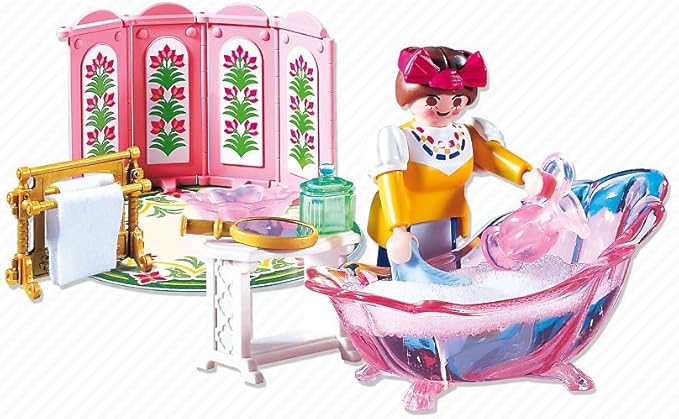 PLAYMOBIL Princess 4252 : Servante / salle de bains de princesse