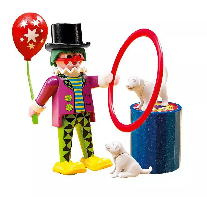 PLAYMOBIL Special Plus 4760 : Clown dresseur de chiens Play Again