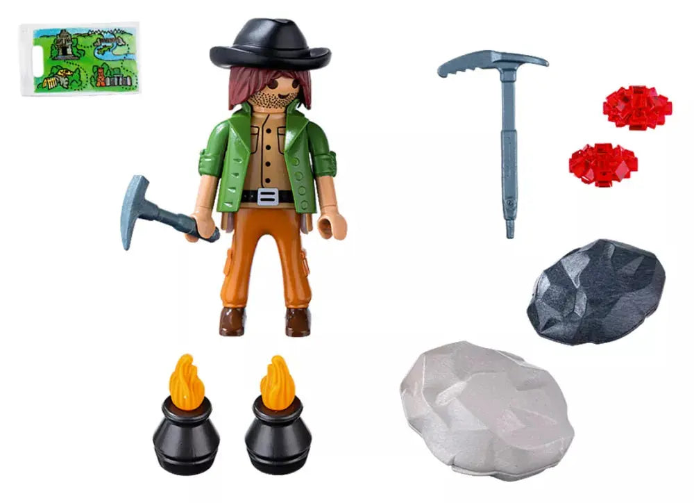 PLAYMOBIL Special Plus 5384 : Chercheur de Cristaux Play Again
