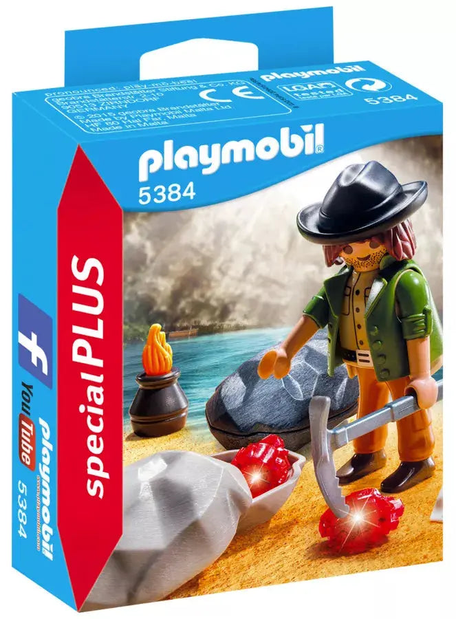PLAYMOBIL Special Plus 5384 : Chercheur de Cristaux Play Again