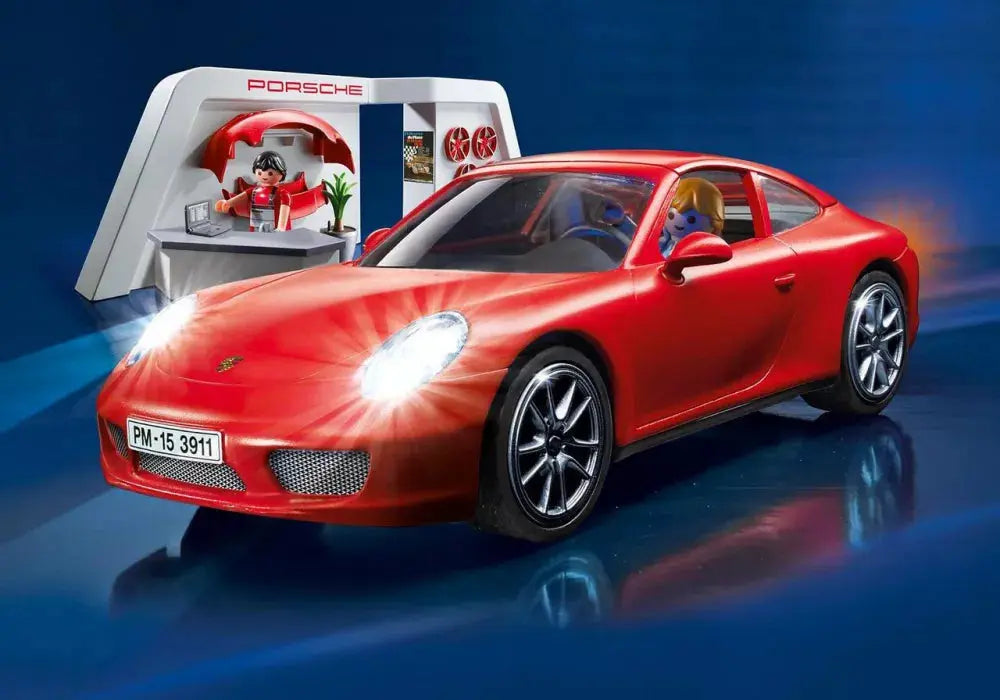 PLAYMOBIL Sports & Action 3911 : Porsche 911 Carrera S Play Again