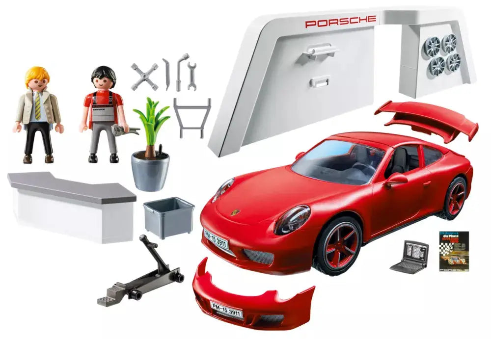 PLAYMOBIL Sports & Action 3911 : Porsche 911 Carrera S Play Again