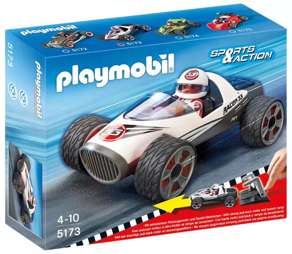 PLAYMOBIL Sports & Action 5173 : Bolide Racer Play Again