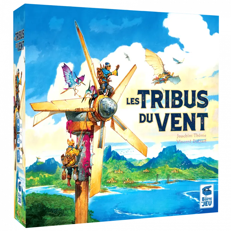 Les Tribus du Vent - La boîte de jeu Play Again