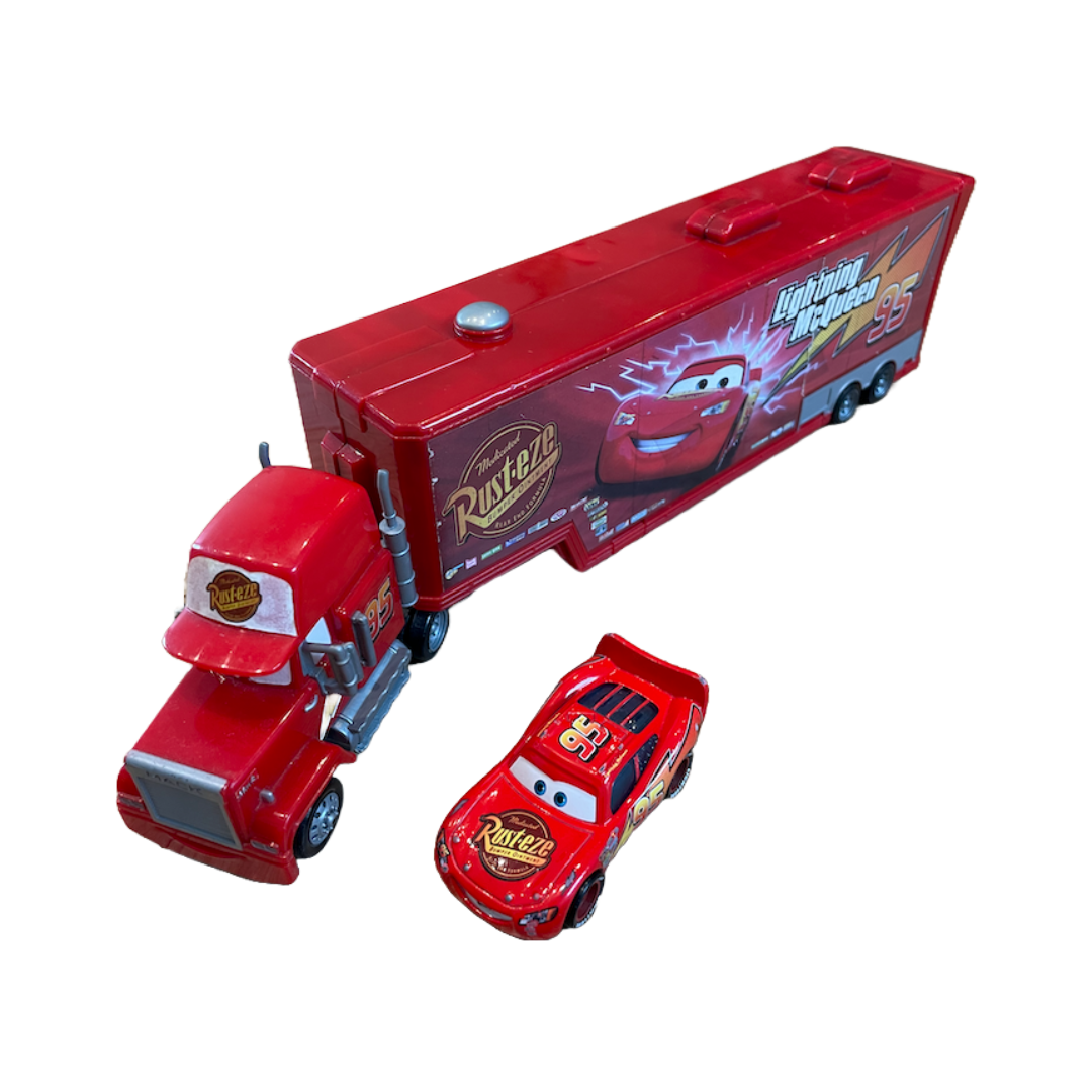 Pack Voiture Cars - Flash McQueen et Mack