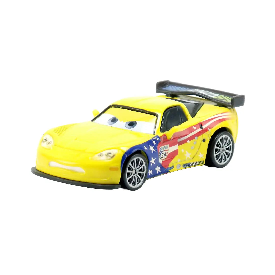 Voiture Cars 2 World Grand Prix N°24 - Jeff Gorvette Play Again