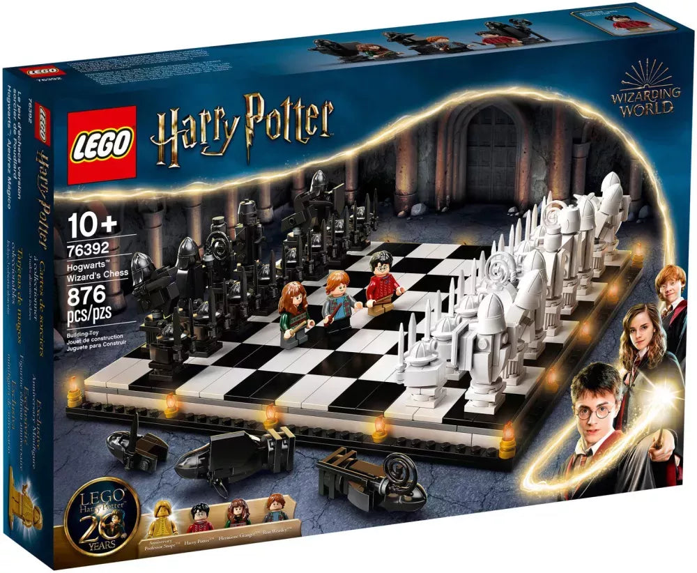 LEGO Harry Potter 76392 : Le jeu d’échecs version sorcier de Poudlard Play Again