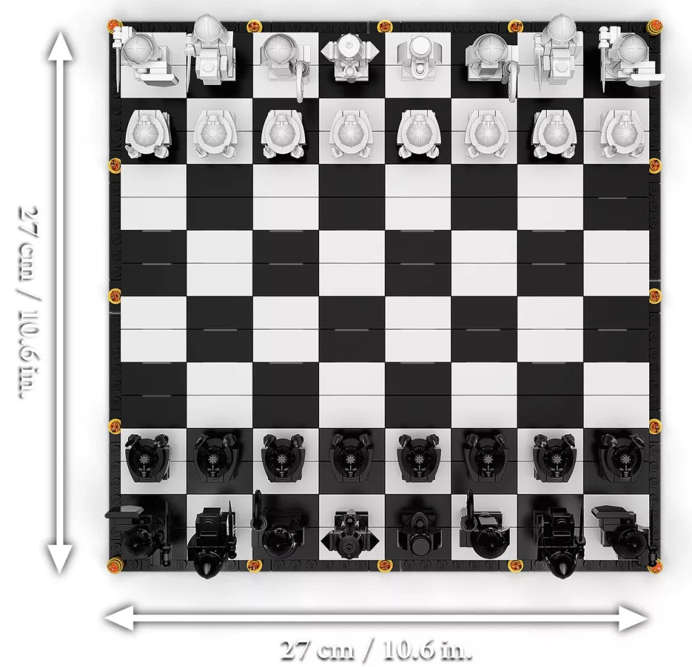 LEGO Harry Potter 76392 : Le jeu d’échecs version sorcier de Poudlard Play Again