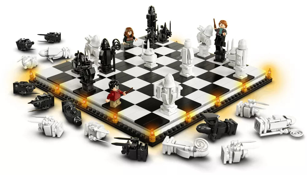 LEGO Harry Potter 76392 : Le jeu d’échecs version sorcier de Poudlard Play Again