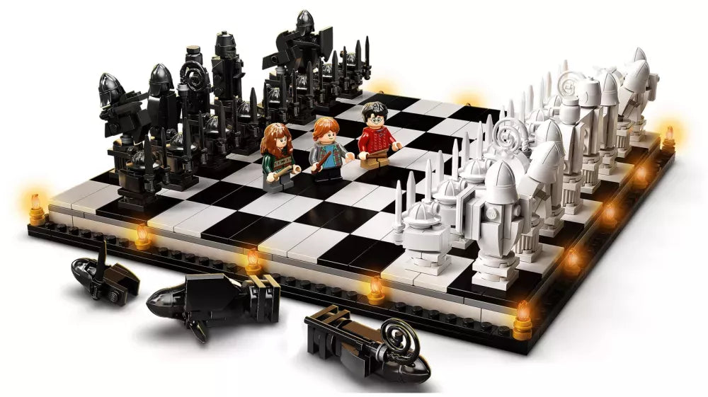 LEGO Harry Potter 76392 : Le jeu d’échecs version sorcier de Poudlard Play Again