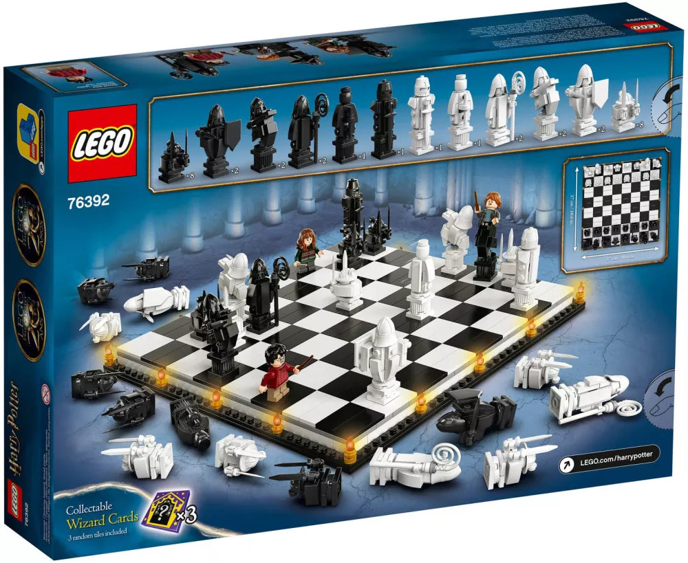 LEGO Harry Potter 76392 : Le jeu d’échecs version sorcier de Poudlard Play Again