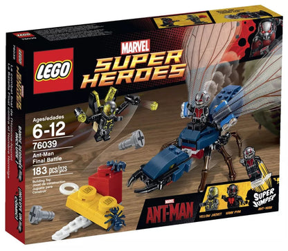 Boîte LEGO Marvel Super Heroes 76039 Le combat final de l'Homme-fourmi (Ant-Man Final Battle), face avant